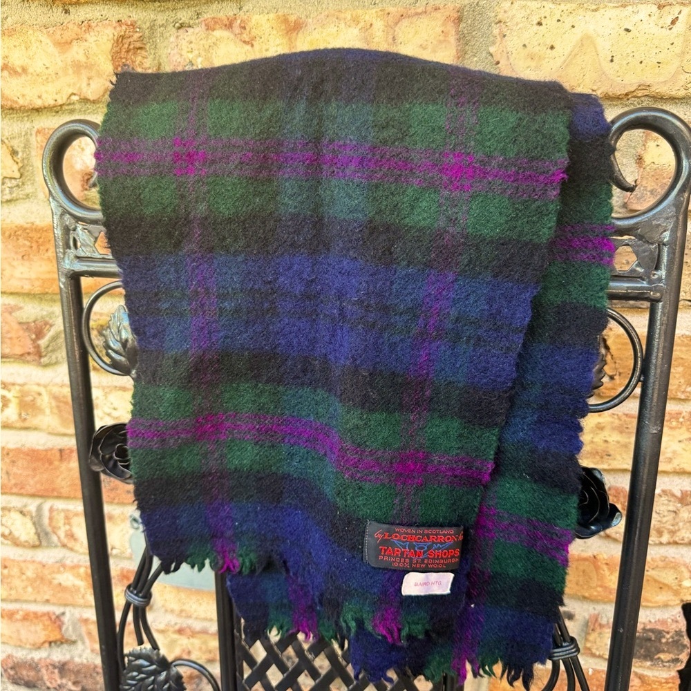 Tartan Scarf 100% wool - Made in Scotland